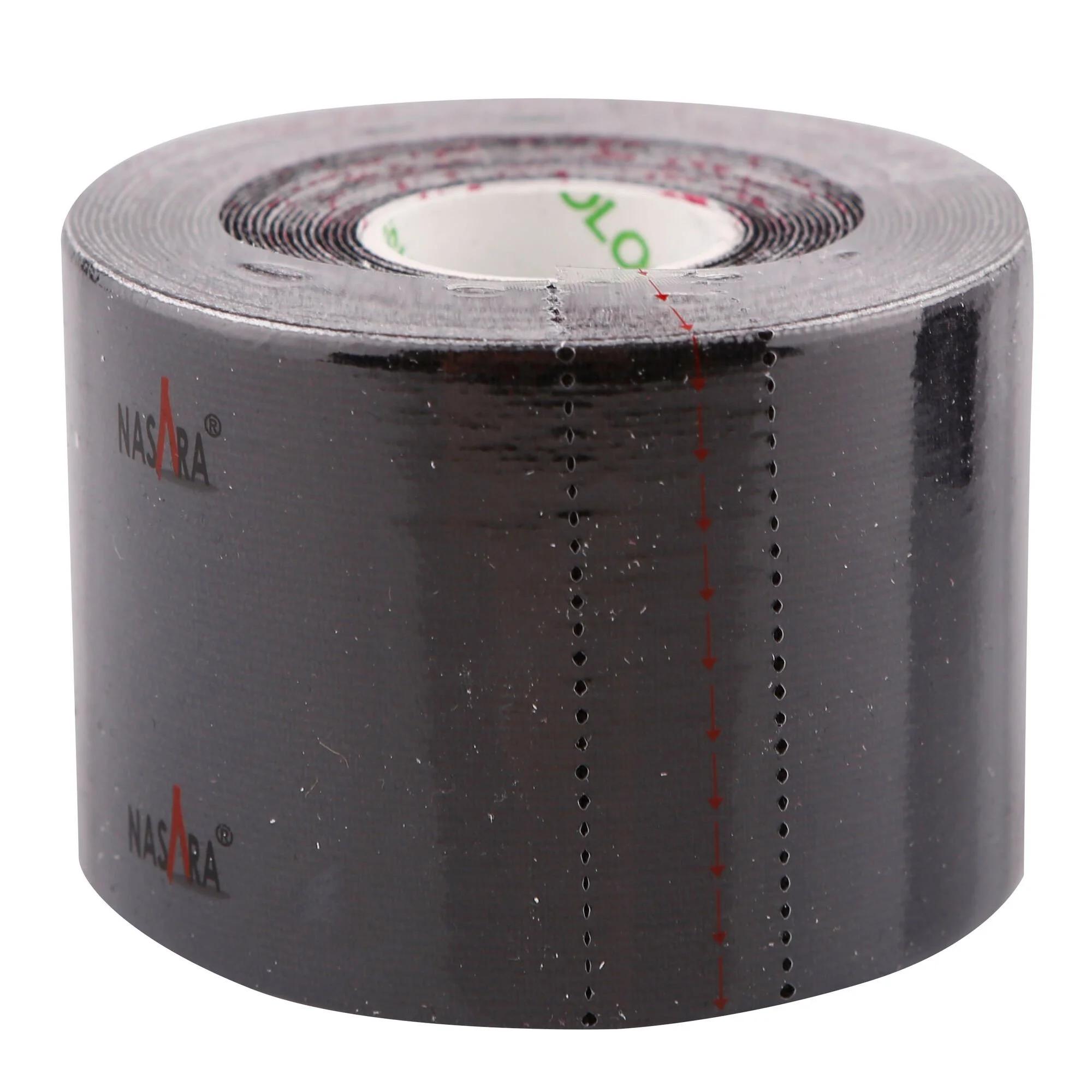 Nasara Kinesiologie Nastro 1 Rotolo - Nero - immagine 2