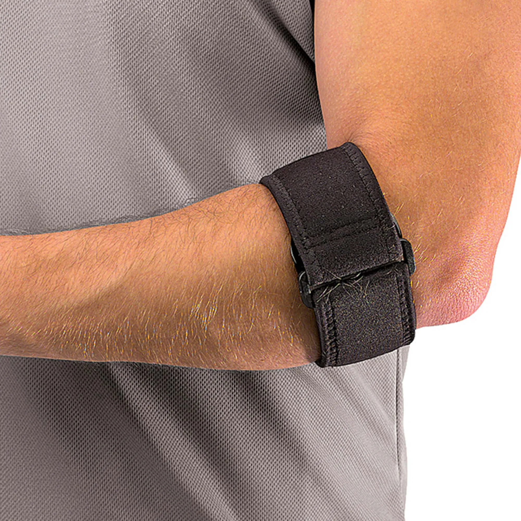 MUELLER SPORTS MEDICINE Ellenbogengurt Mit Gel Pad Universalgröße - Nero - immagine 2