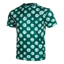 Jlindeberg Flatlocked Maglietta Uomini - Verde, Multicolore