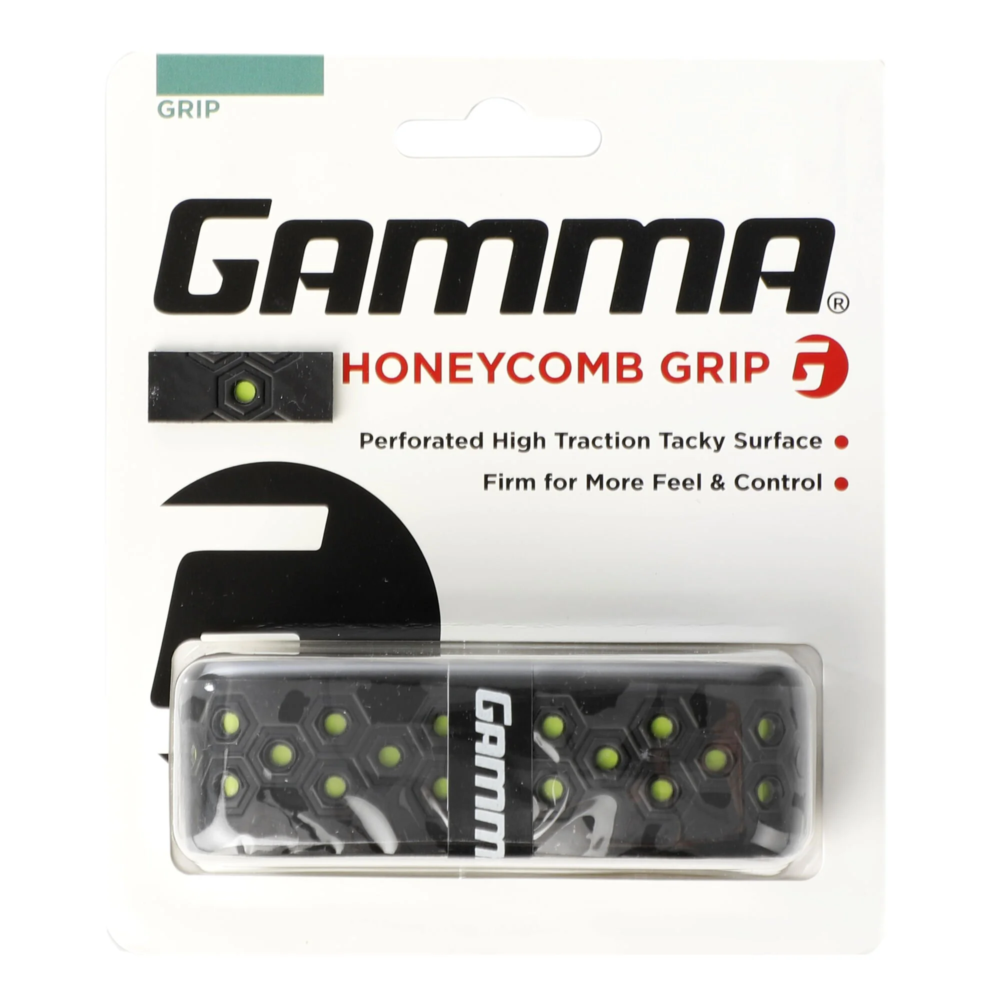GAMMA Honeycomb Cushion Grip Confezione Da 1 - Nero, Verde
