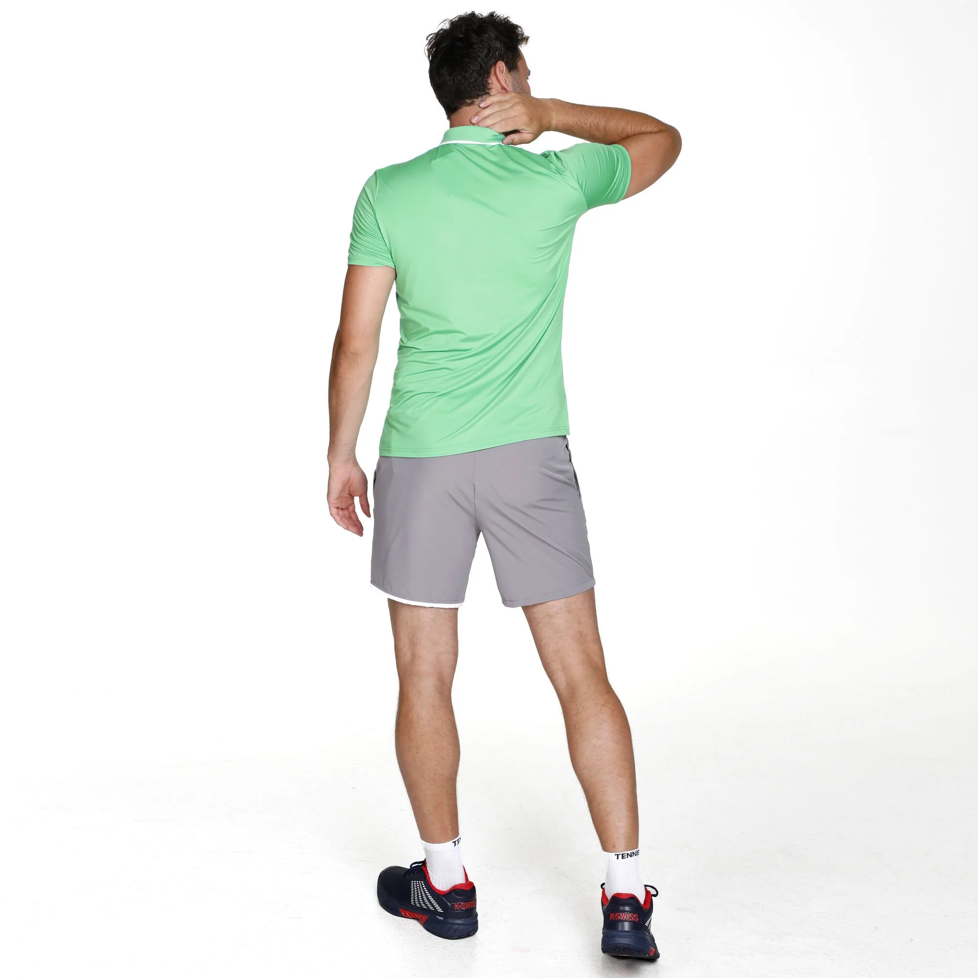 Racket Roots Teamline Polo Uomini - Verde - immagine 4