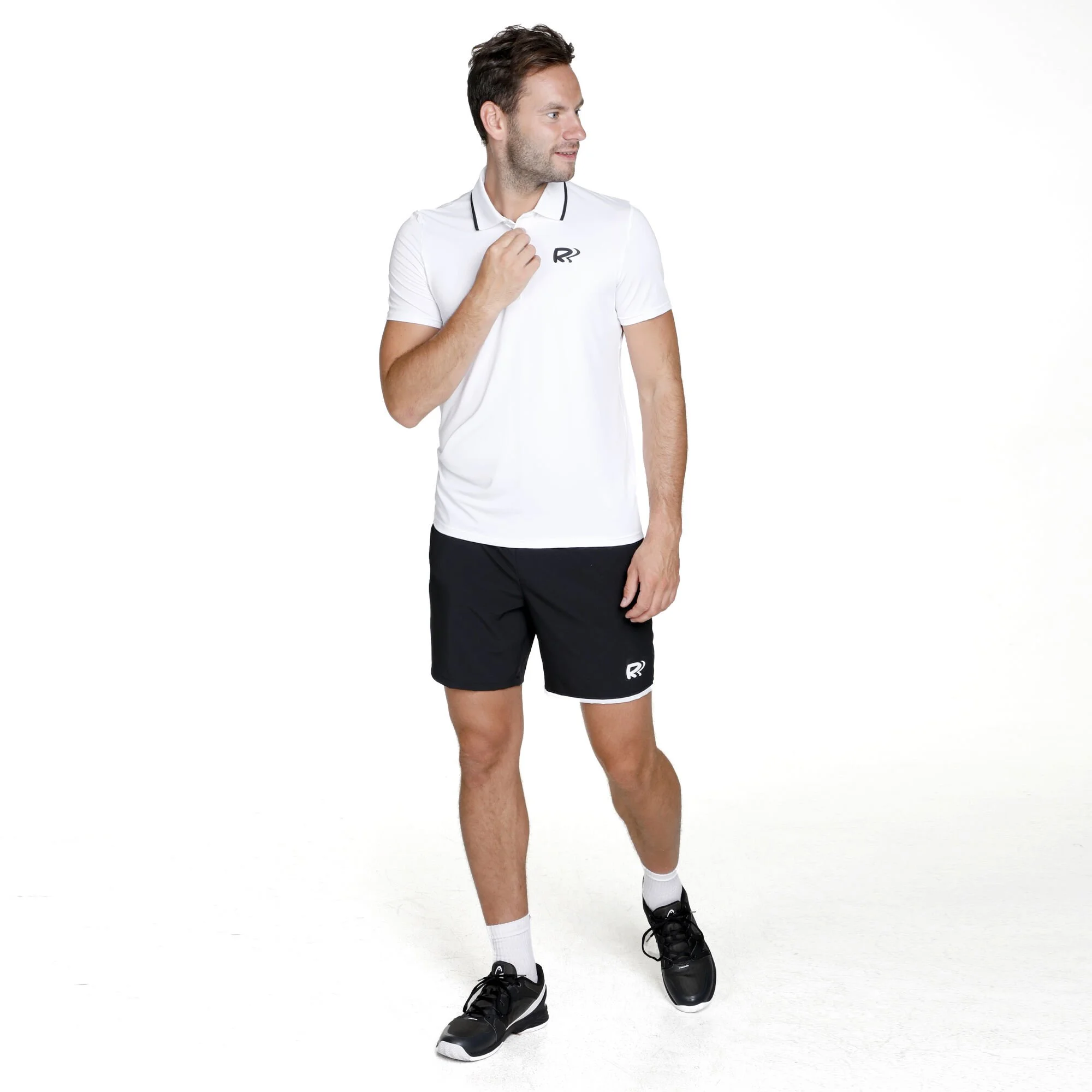 Racket Roots Teamline Polo Uomini - Bianco - immagine 3