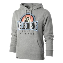 Quiet Please Melbourne Sunrise Felpa Con Cappuccio Donna - Grigio, Multicolore