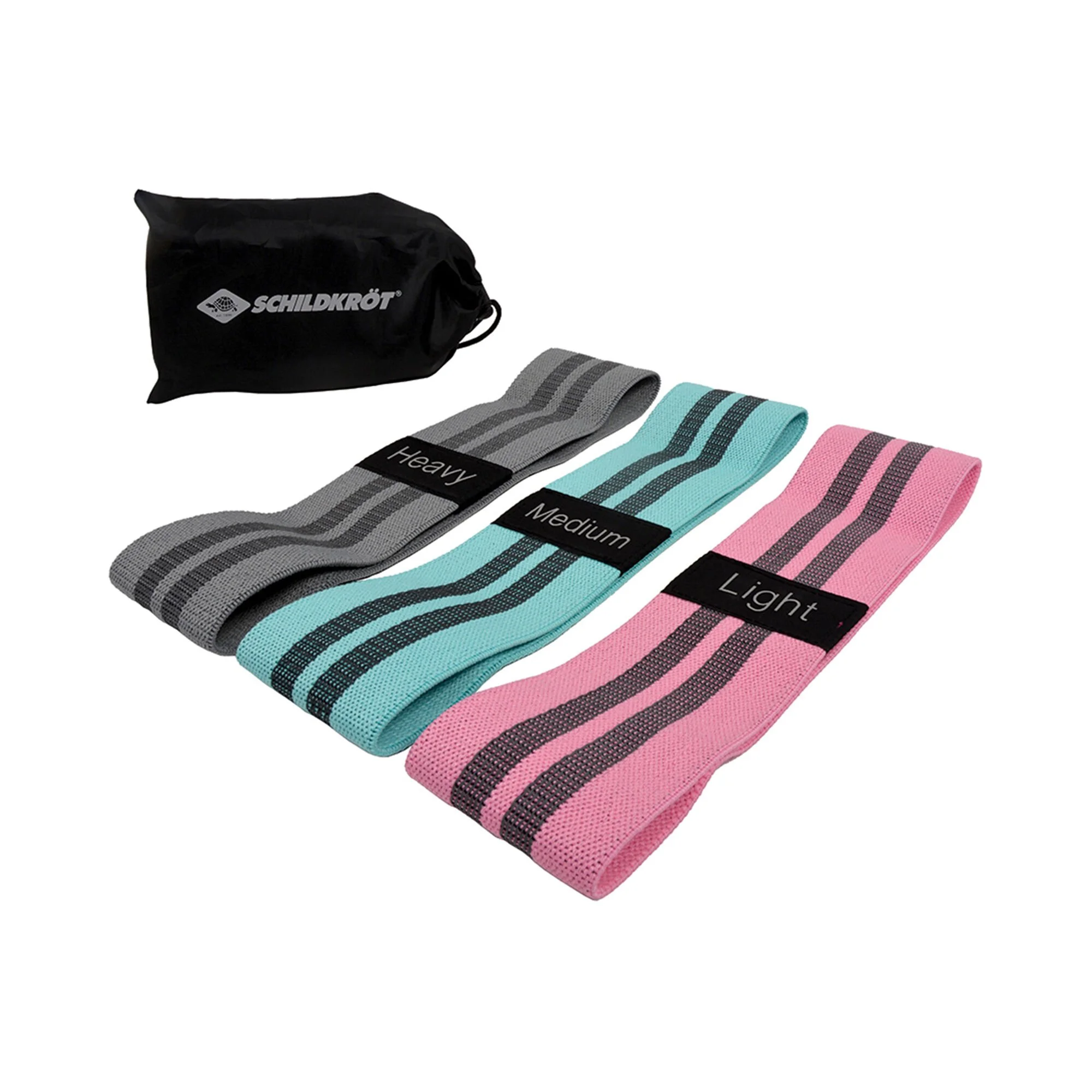 Schildkröt Fitness Shaping Loop Attrezzo Da Allenamento Confezione Da 3 - Verde, Nero - immagine 2