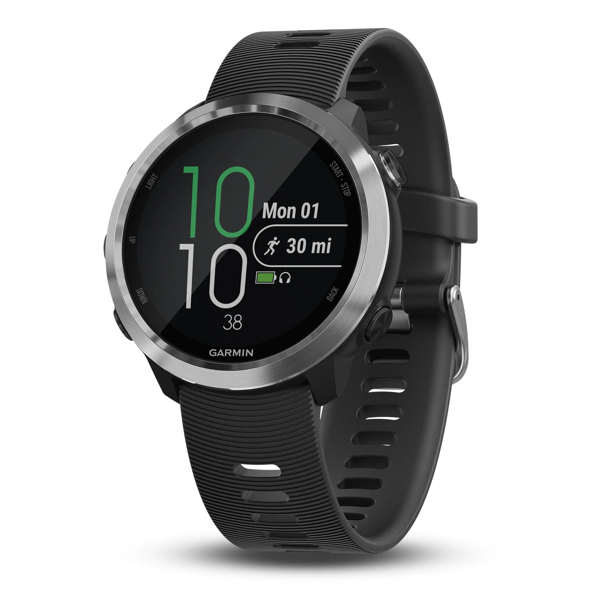 Garmin Forerunner 645 Music Orologio Da Polso - Nero, Argento