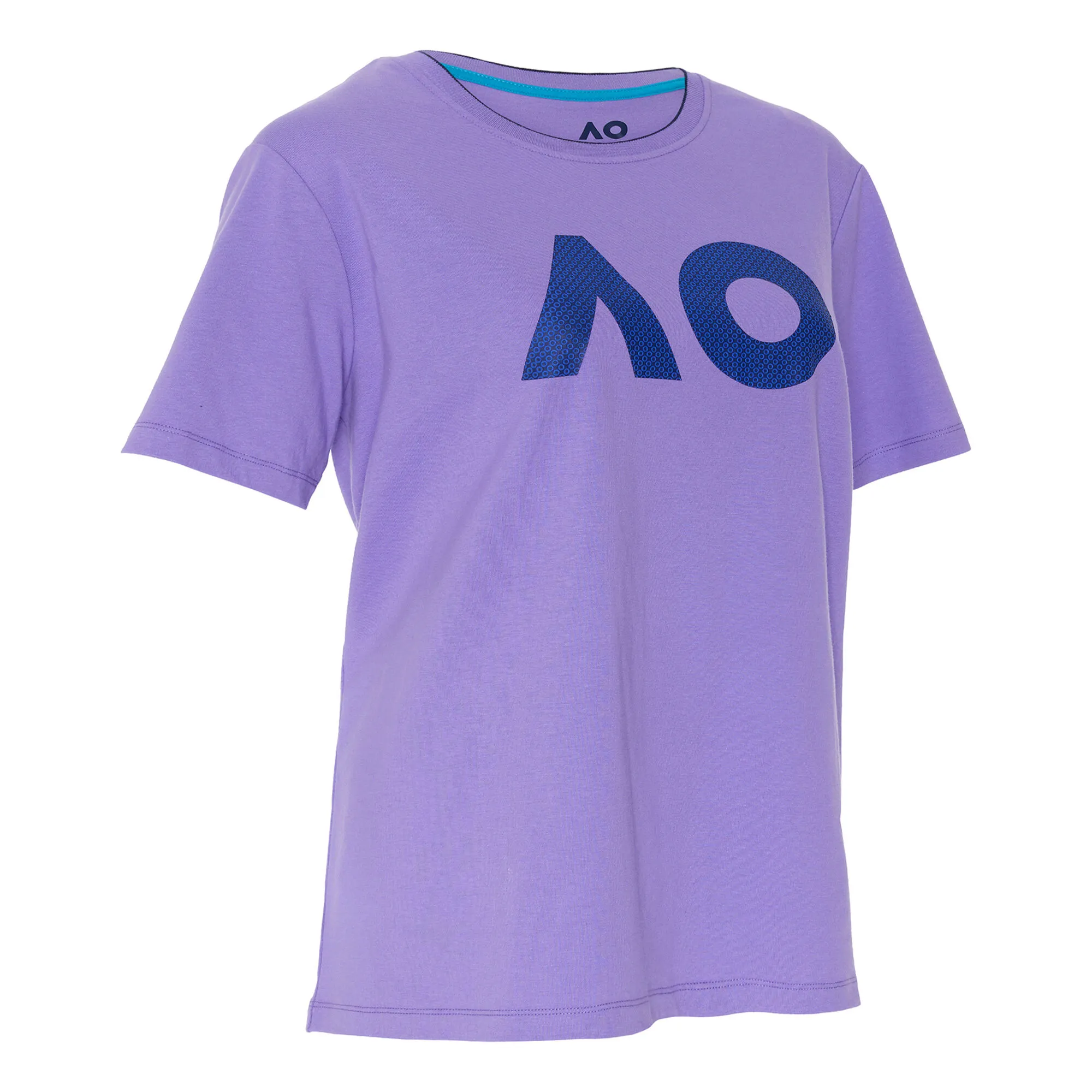 Australian Open AO Stack Print Core Logo Maglietta Donna - Viola - immagine 2