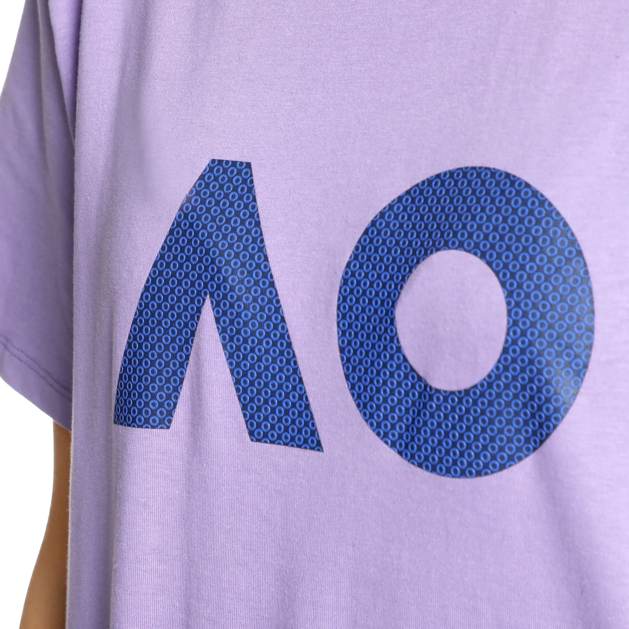 Australian Open AO Stack Print Core Logo Maglietta Donna - Viola - immagine 7