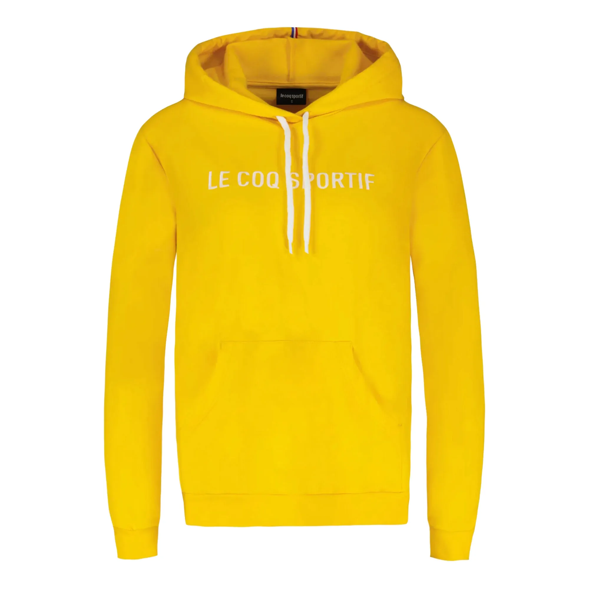 Le Coq Sportif Nr°1 Felpa Con Cappuccio Donna - Giallo