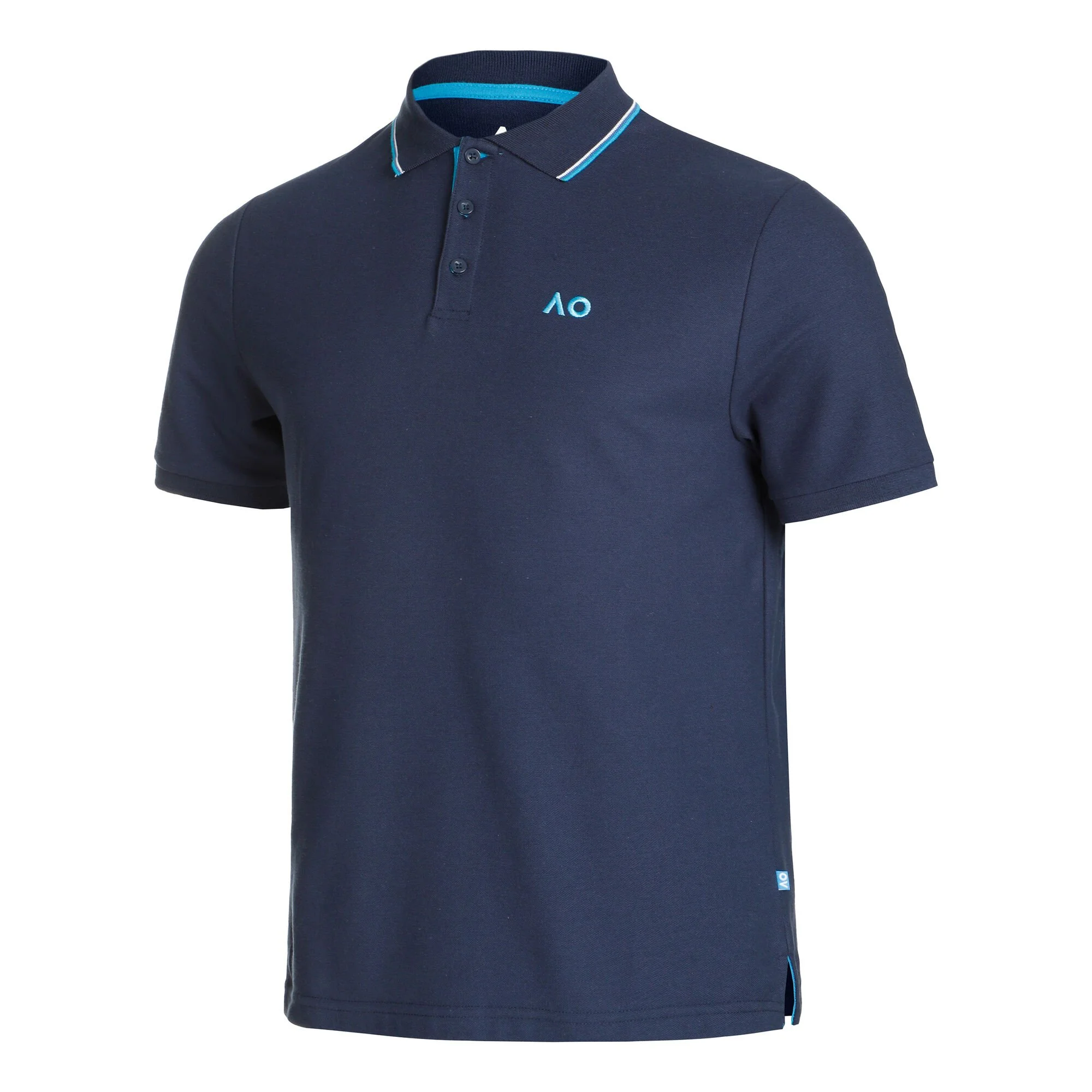 Australian Open AO Player Polo Uomini - Blu Scuro, Blu