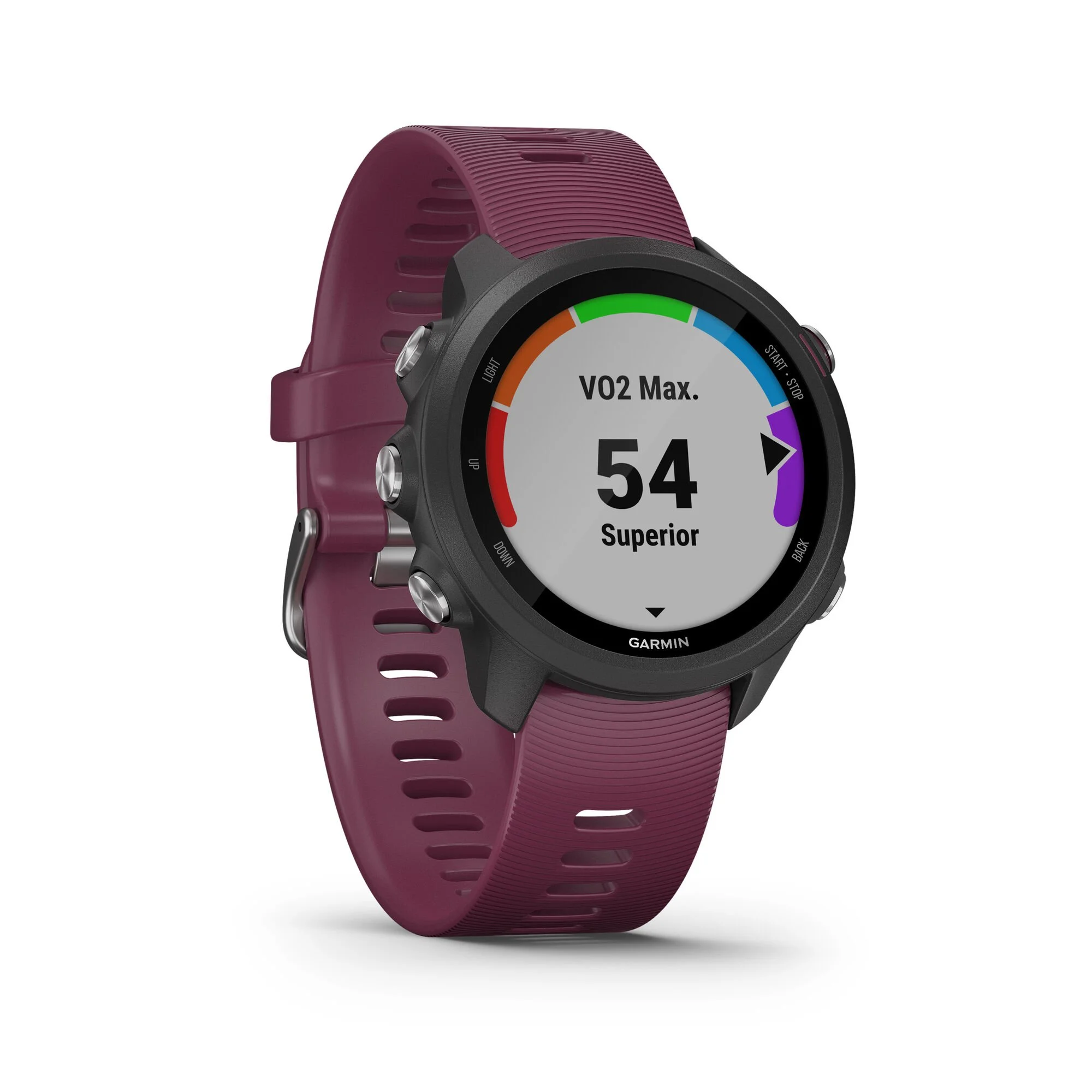 Garmin Forerunner 245 Orologio Da Polso - Berry, Nero - immagine 5
