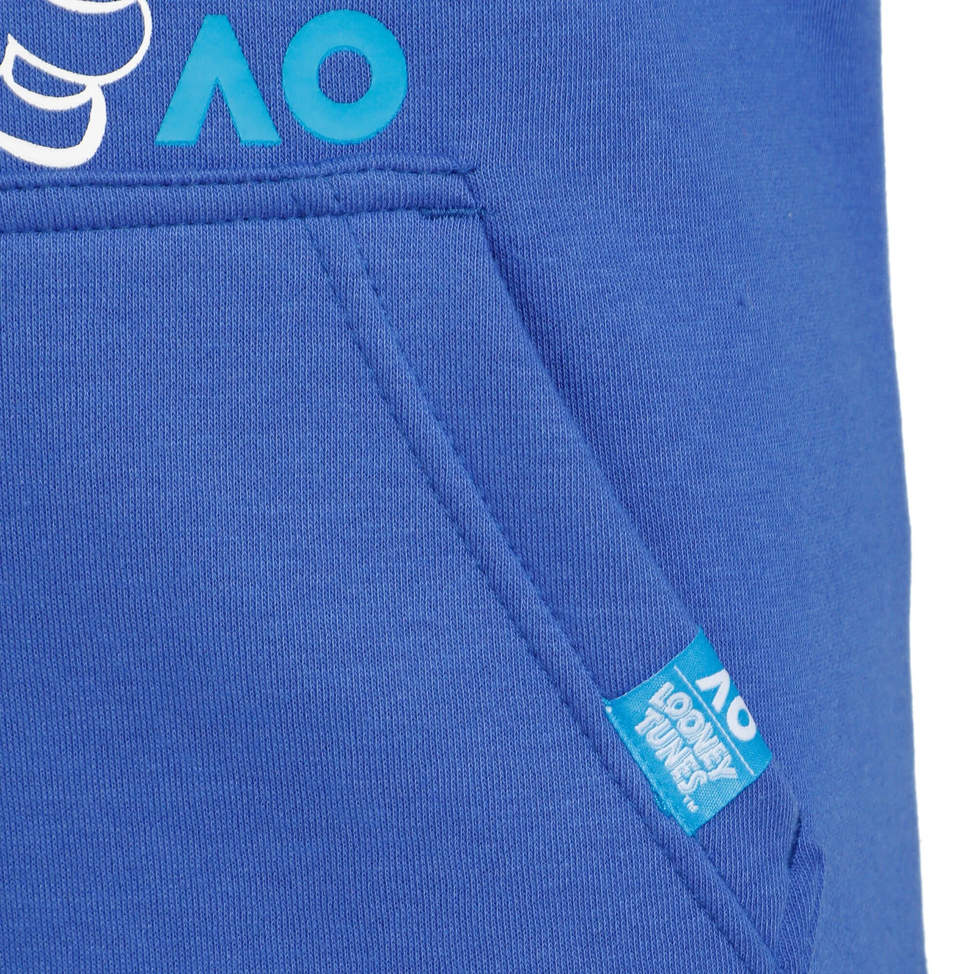 Australian Open AO Daffy Duck Felpa Con Cappuccio Ragazzi - Blu, Bianco - immagine 4