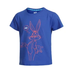 Australian Open AO Ideas Bugs Bunny Maglietta Ragazze - Blu