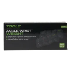 Toolz Wrist/Ankle Weight 1kg - 2pcs Polsini Con Pesi - Nero