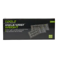Toolz Wrist/Ankle Weight 3kg - 2pcs Polsini Con Pesi - Nero