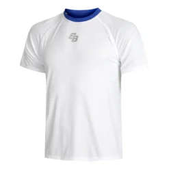 BB By Belen Berbel Marx Maglietta Uomini - Blu, Bianco