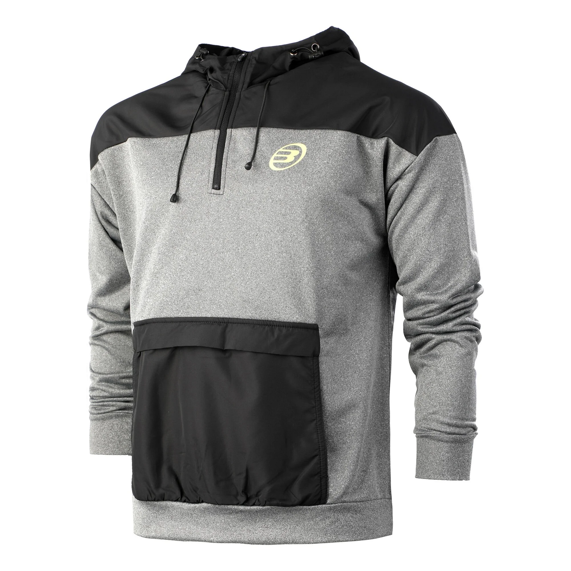 BULLPADEL Kedayan Felpa Con Cappuccio Uomini - Grigio, Nero