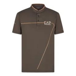 EA7 Felpa Uomini - Antracite, Arancione