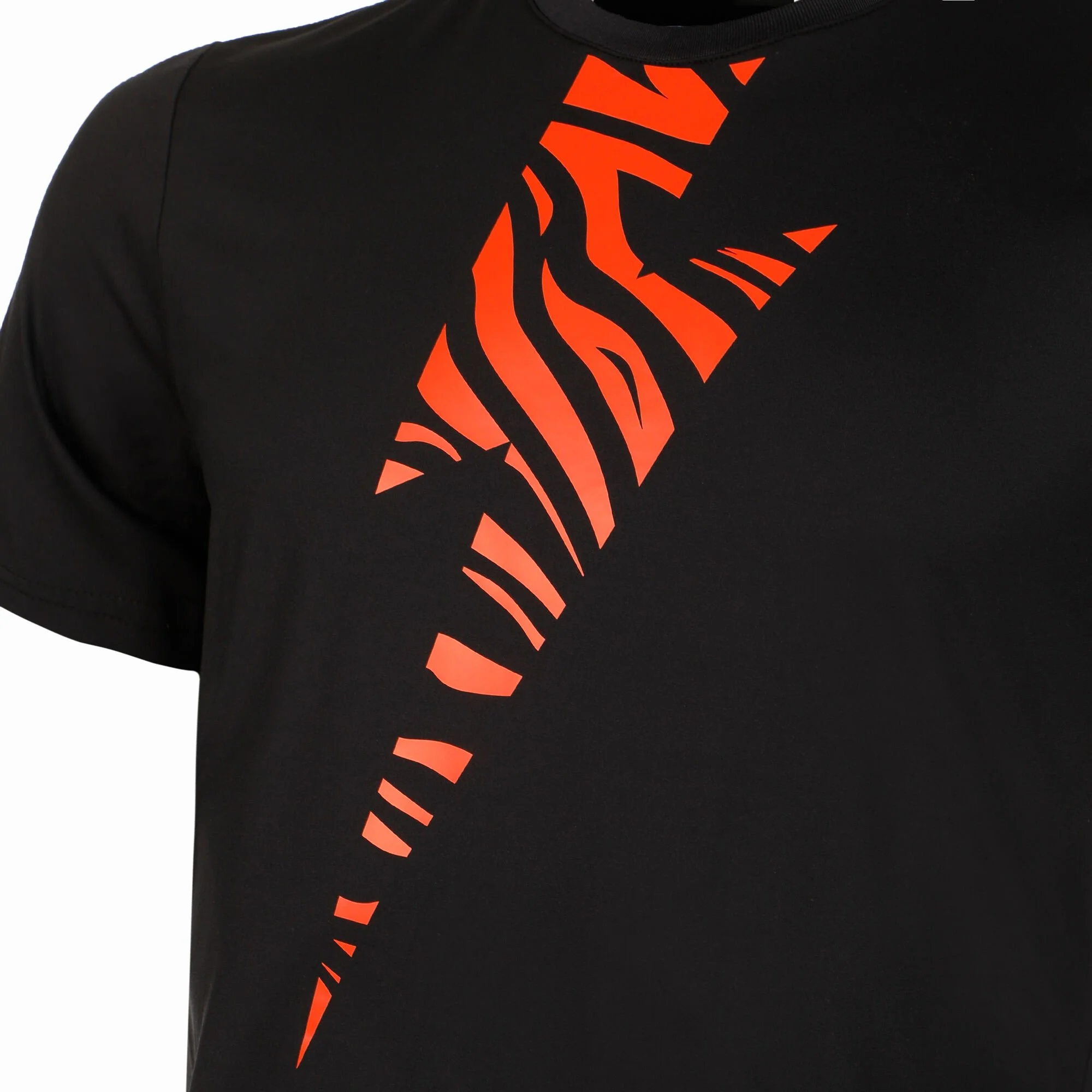 Hydrogen Tech Tiger Maglietta Uomini - Nero, Arancione - immagine 3