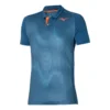 Mizuno Shadow Polo Uomini - Blu, Arancione