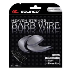 Solinco Barb Wire Set Di Corde 12,2m - Nero