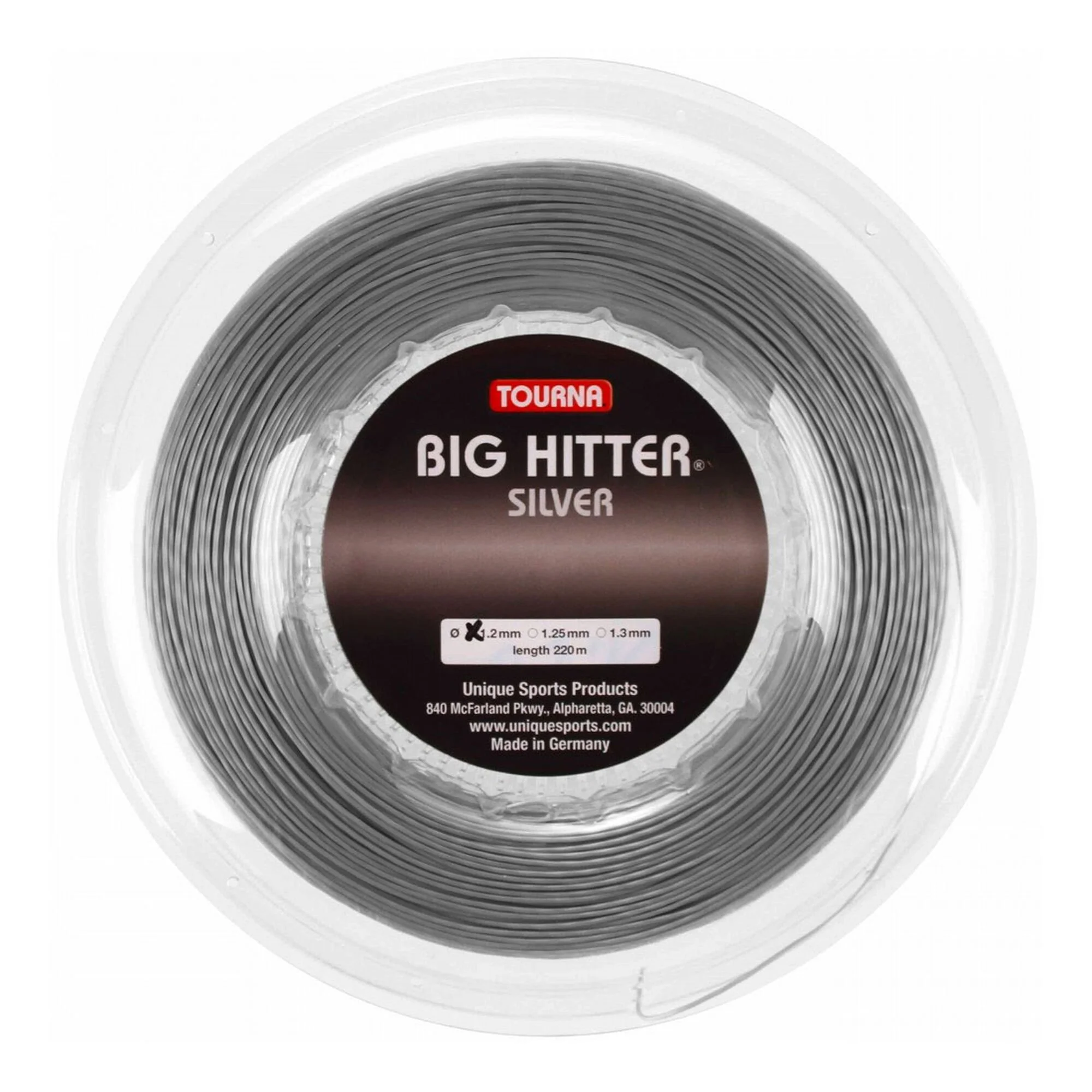 Tourna Big Hitter Rotolo Di Corde 220m - Argento