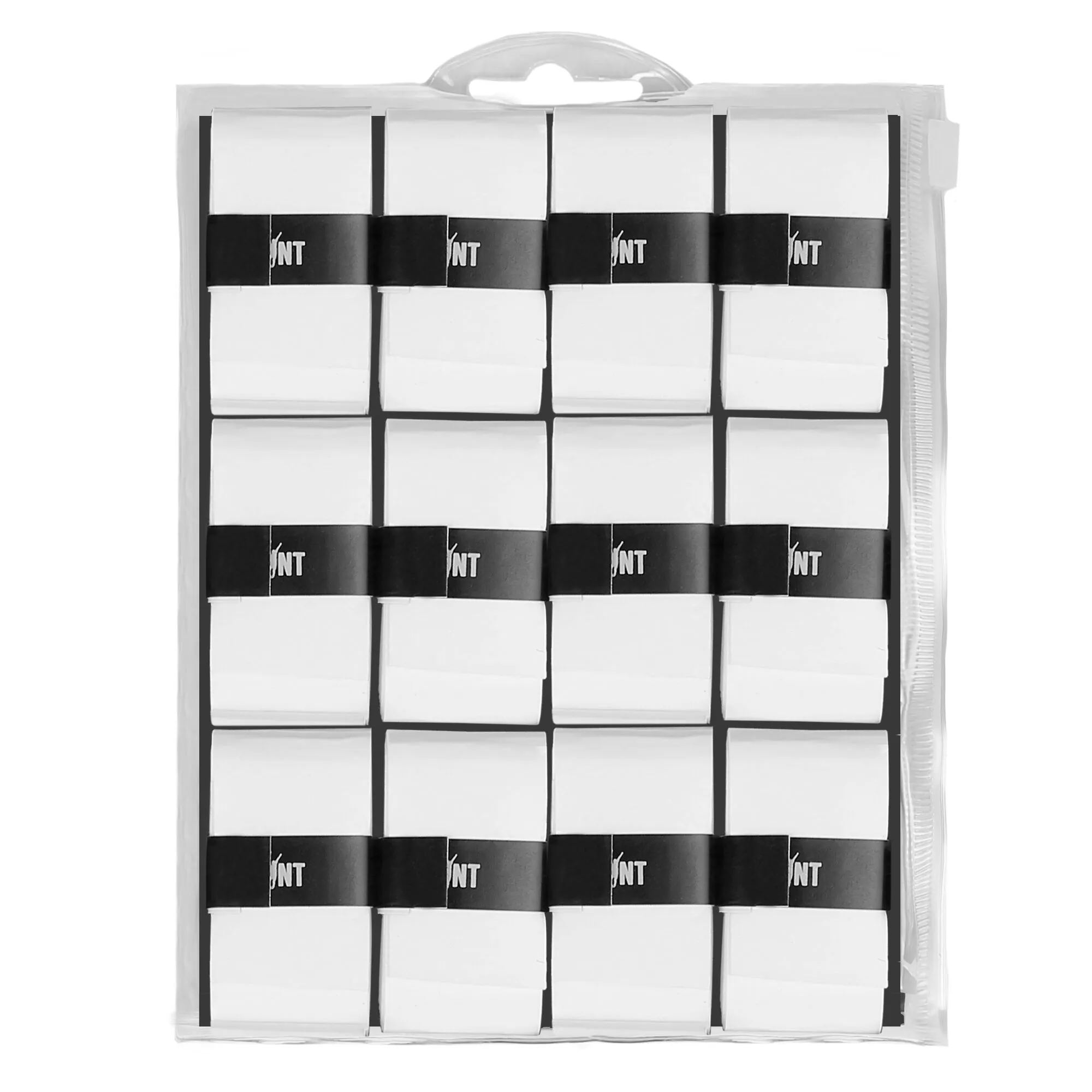 Tennis-Point Premium Grip Confezione Da 12 - Bianco - immagine 2