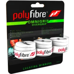 Polyfibre Omnigrip Confezione Da 3 - Bianco