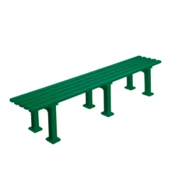 Tegra Panchina Da Tennis 2m Senza Schienale - Verde