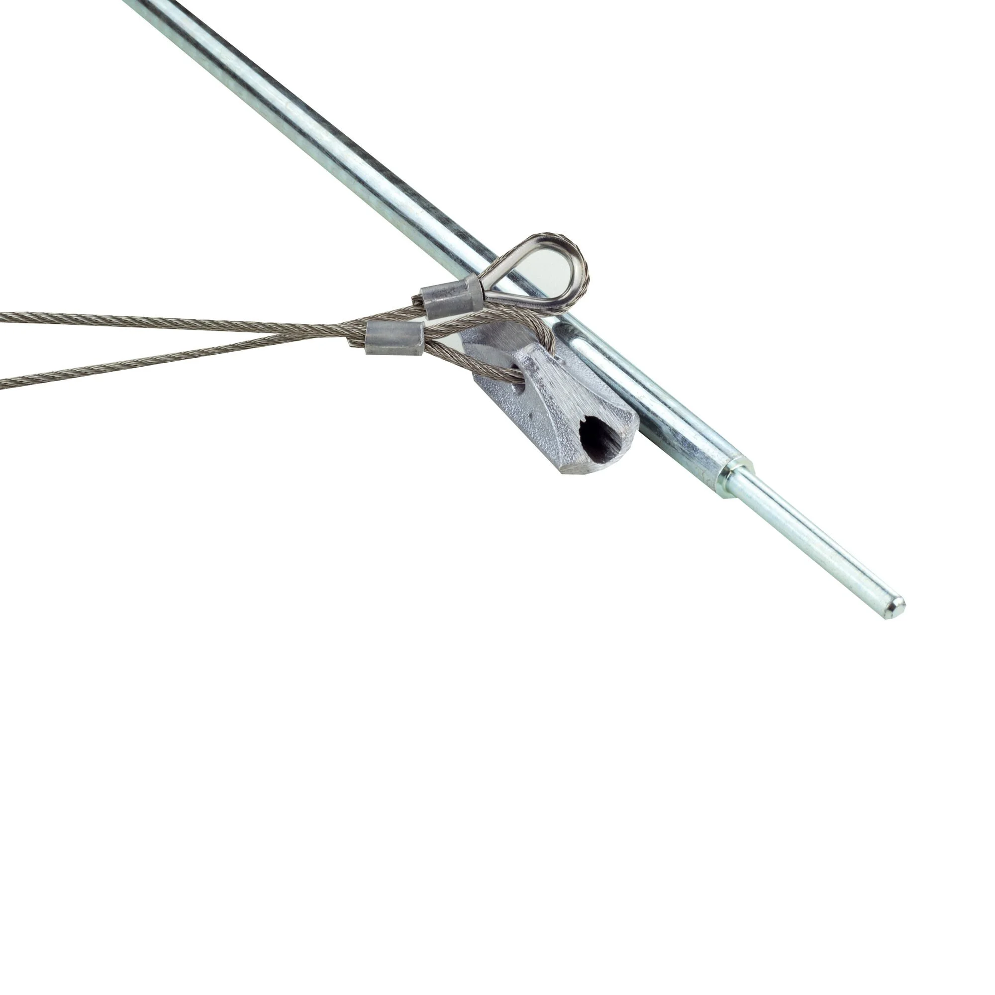 Tegra Tirante Di Ancoraggio Per Fune Metallica Con Asta Ausiliaria