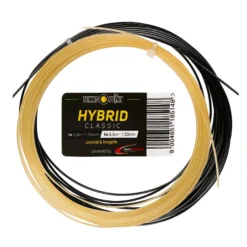 Tennis-Point Hybrid Classic Set Di Corde - Colori Naturali, Nero