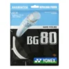 YONEX BG 80 Set Di Corde Per Badminton 10m - Bianco
