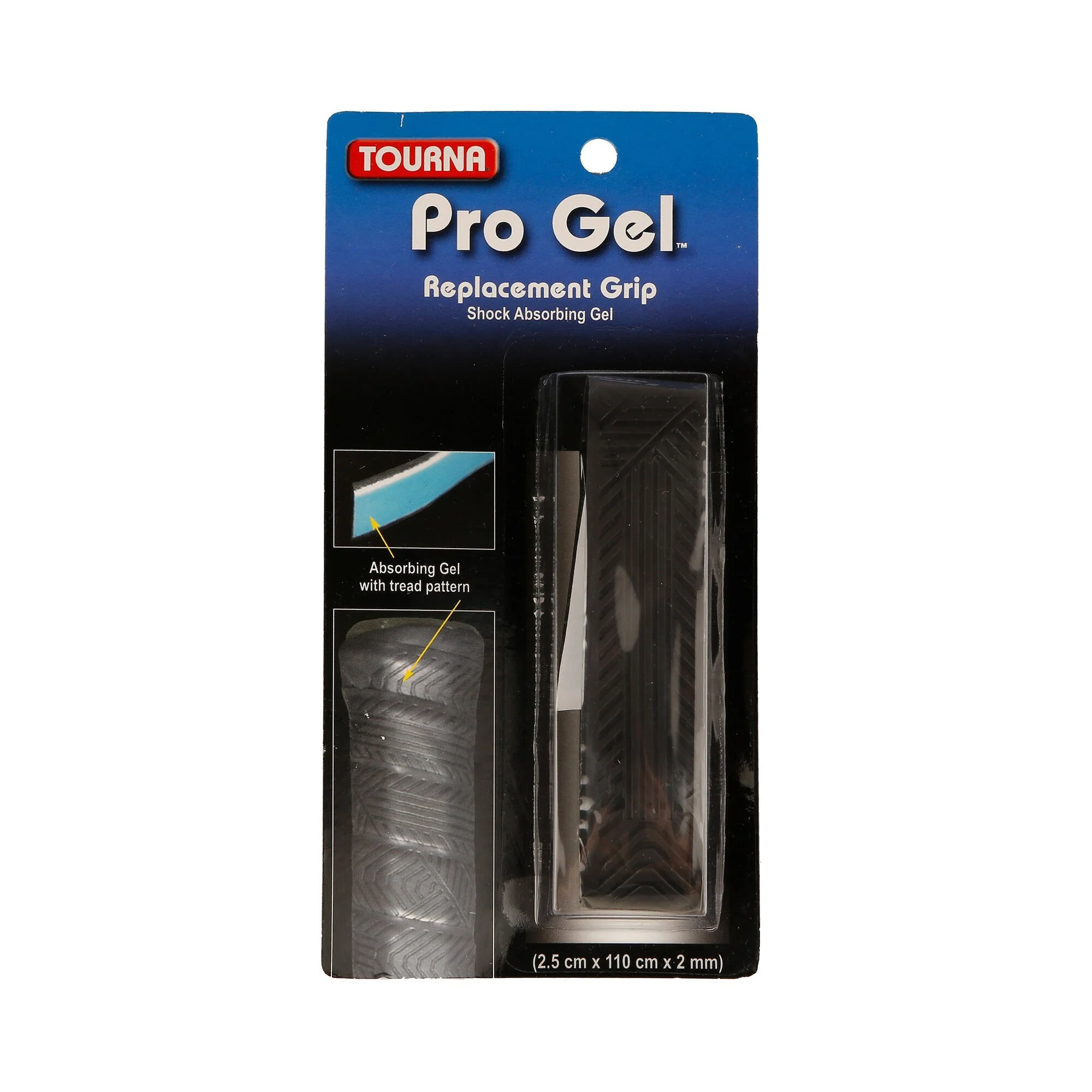 Tourna Pro Gel Confezione Da 1 - Nero