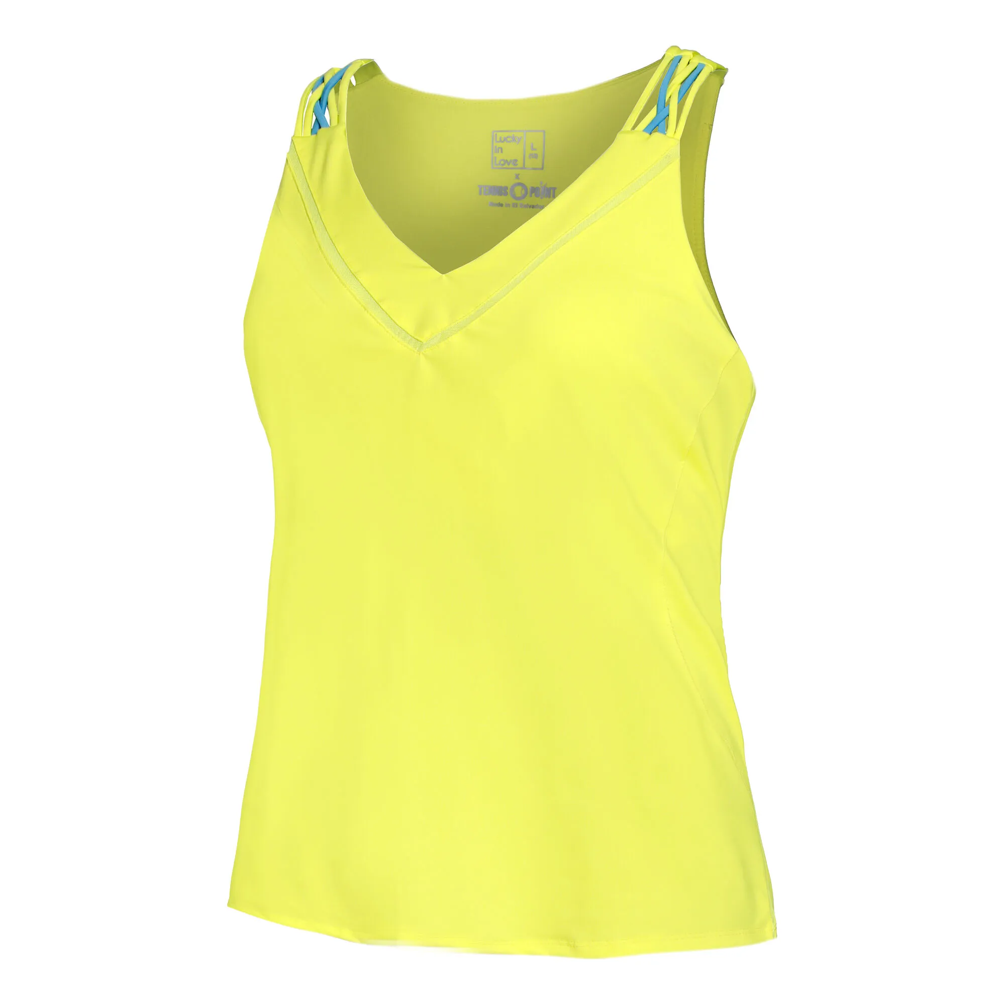 Lucky In Love Entwine Racerback Canottiera Donna - Giallo