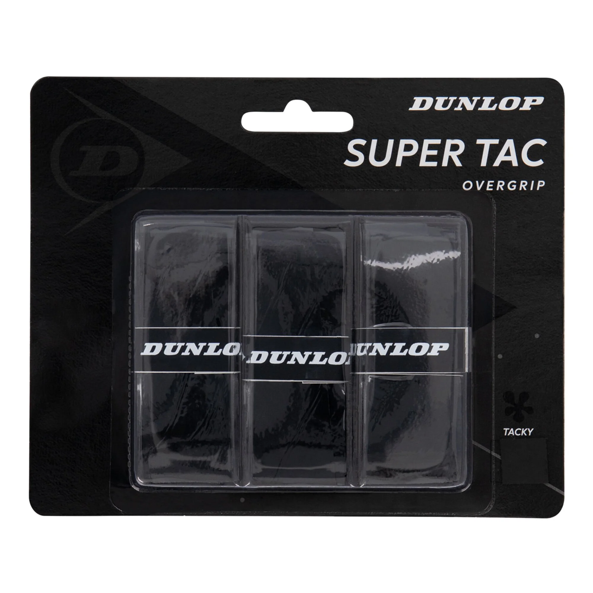 Dunlop Super Tac Confezione Da 3 - Nero