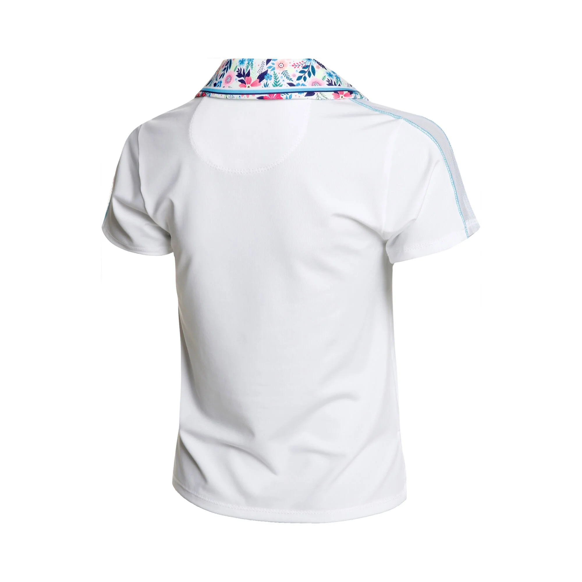 Lucky In Love Flower Frenzy Polo Ragazze - Bianco, Multicolore - immagine 2