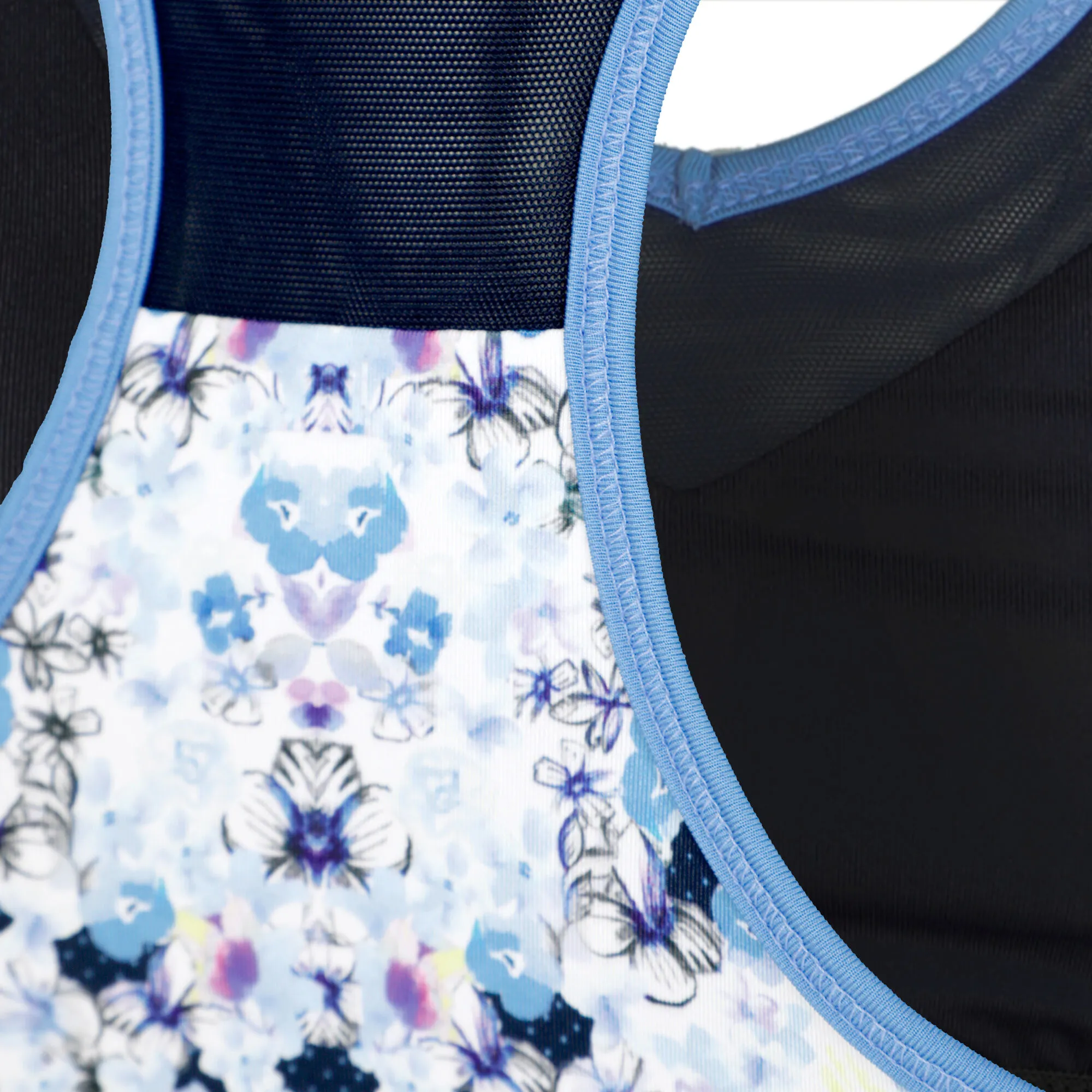 Lucky In Love Forget Me Not With Bra Canottiera Donna - Blu Scuro, Bianco - immagine 3