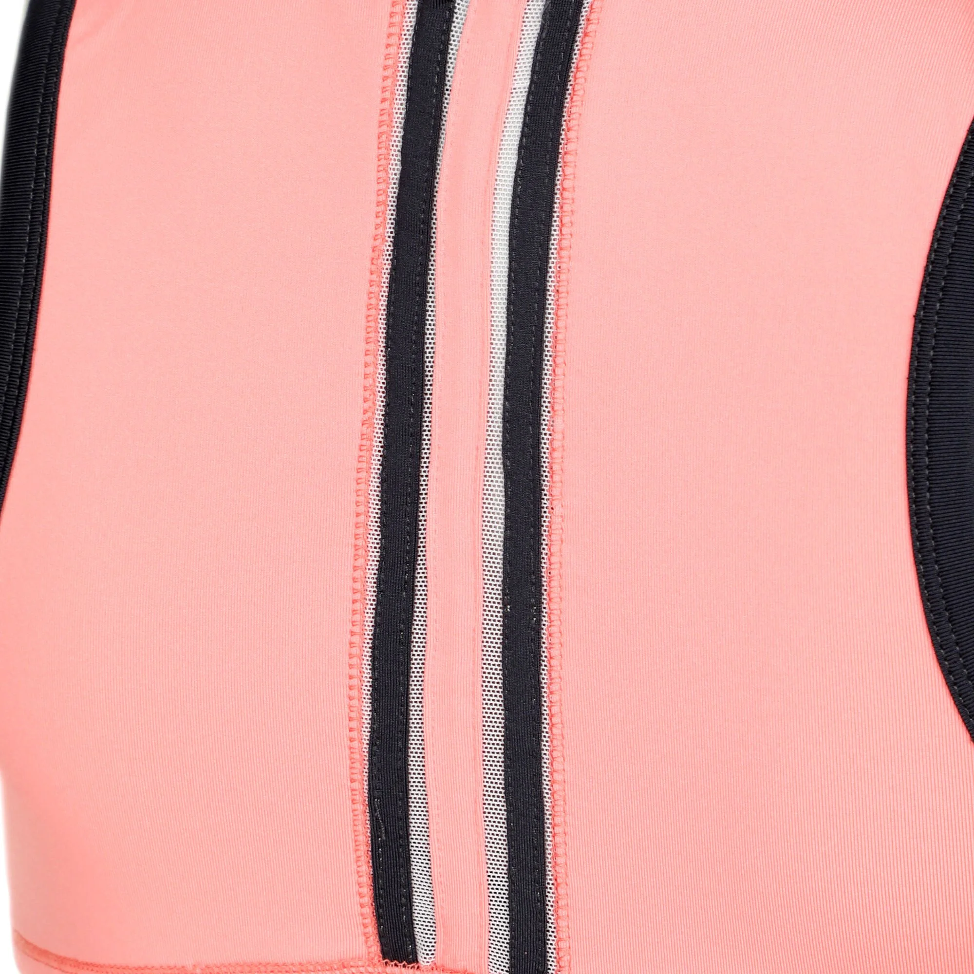 Lucky In Love Olympian V-Neck Canottiera Donna - Albicocca, Nero - immagine 8