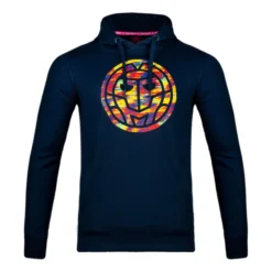 BIDI BADU Hidaya Lifestyle Hoody Felpa Con Cappuccio Donna - Blu Scuro, Multicolore