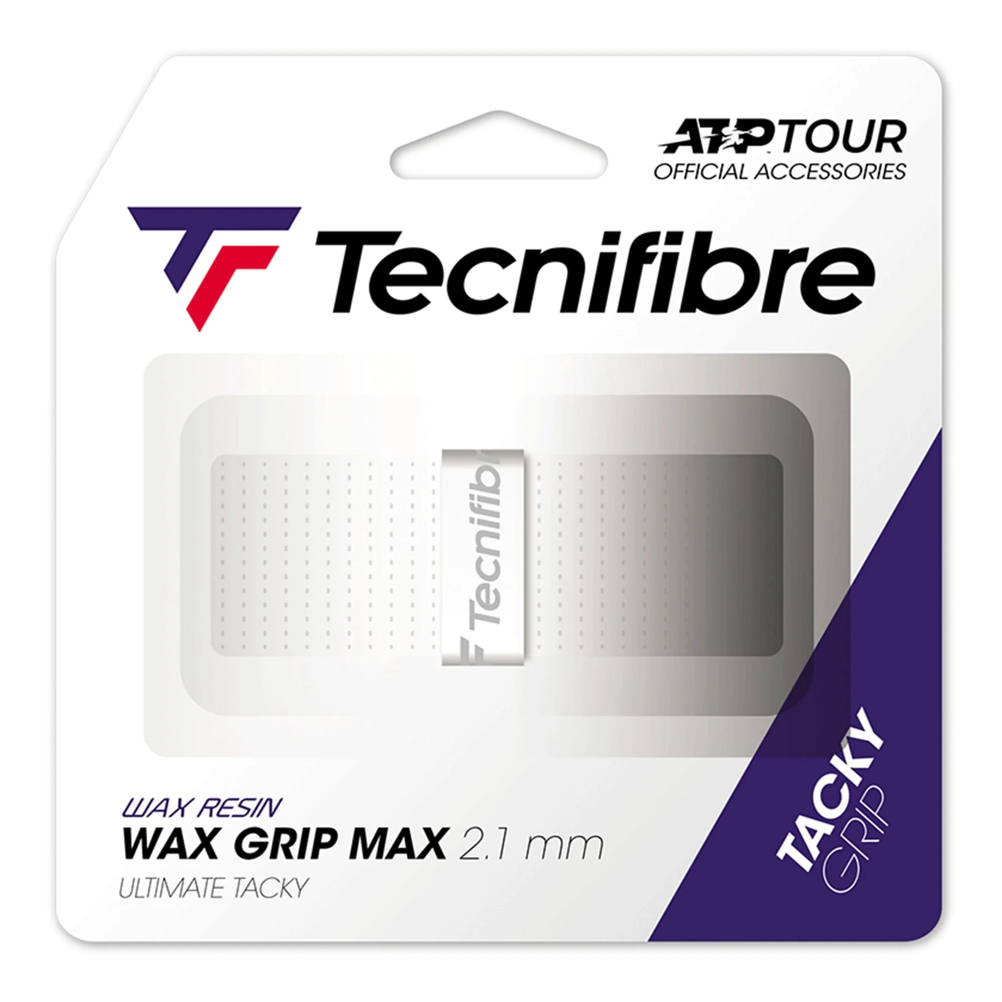 TECNIFIBRE Wax Max Grip Confezione Da 1 - Bianco