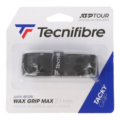 TECNIFIBRE Wax Max Grip Confezione Da 1 - Nero