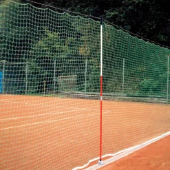 Tegra 40 X 2,50 M Rete Separatrice Per I Campi Da Tennis - Nero