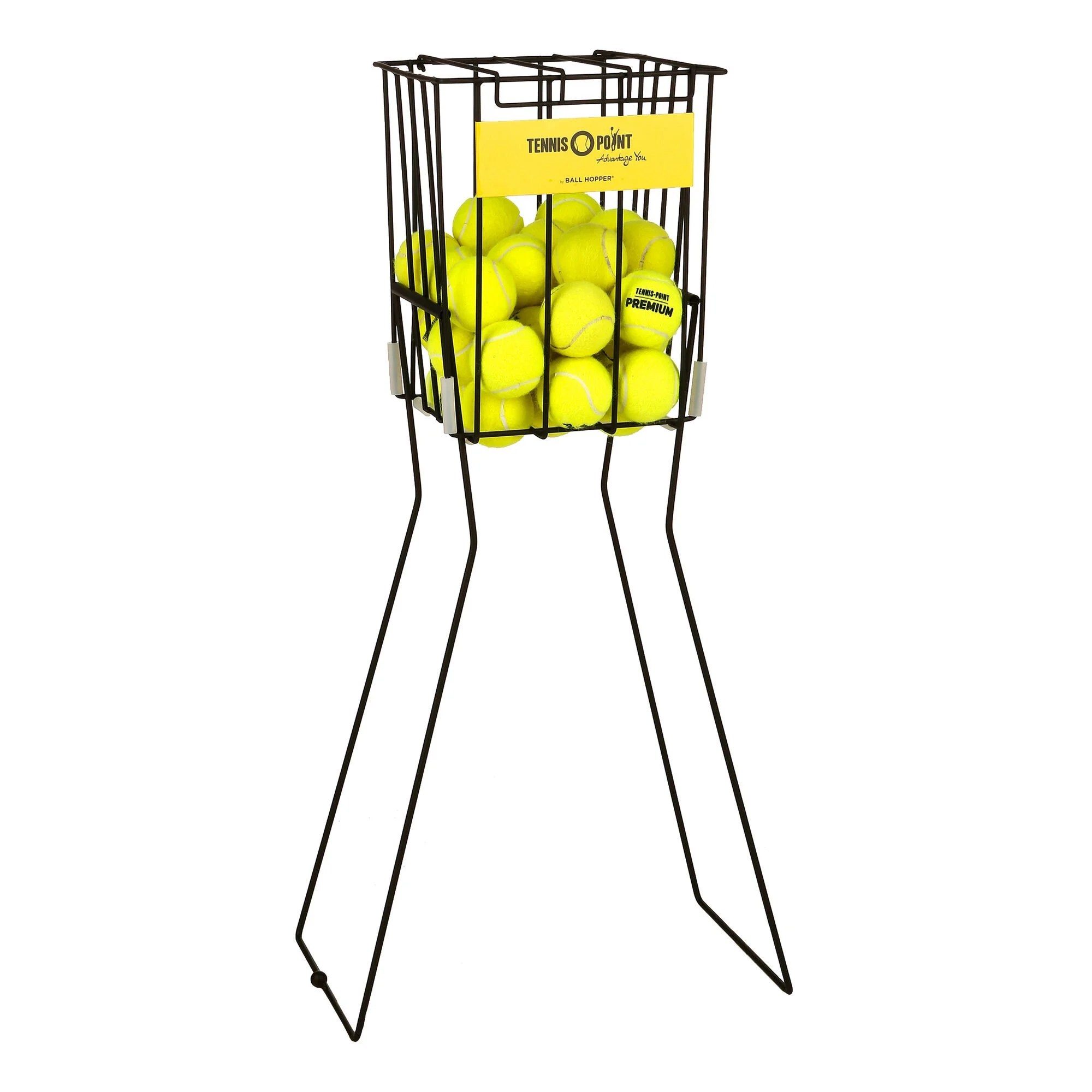 Tennis-Point Cesto Per Palline - Nero