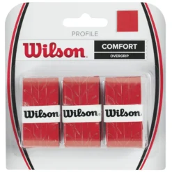 Wilson Profile Overgrip Confezione Da 3 - Rosso