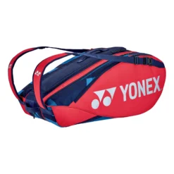 YONEX Pro Racquet Bag Borsa Per Racchetta Da 9 - Rosso, Blu