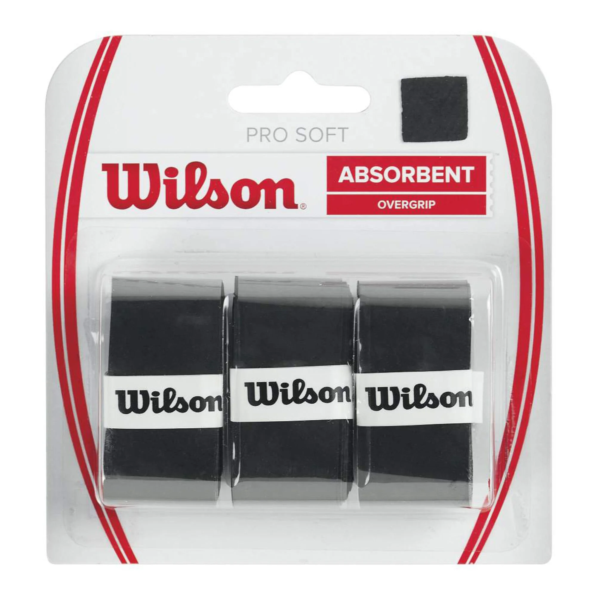 Wilson Soft Overgrip Confezione Da 3 - Nero