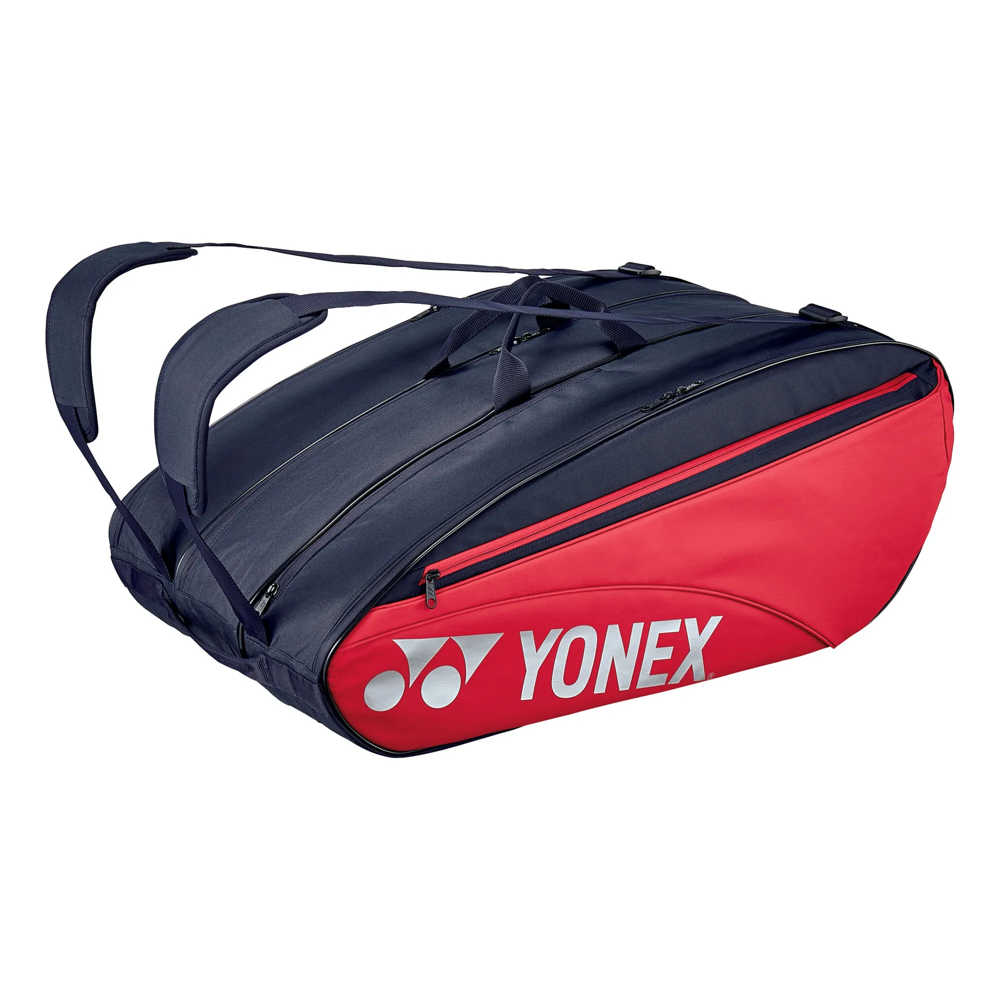 YONEX Team Racquet Bag Borsa Per Racchetta Da 12 - Rosso, Blu
