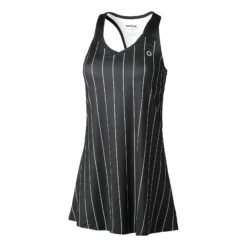 Tennis-Point Stripes Abito Edizione Speciale Donna - Nero, Bianco