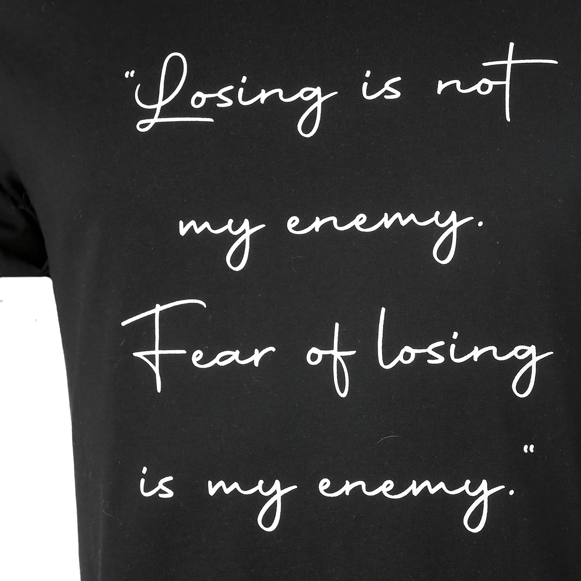 Tennis-Point No Fear Maglietta Uomini - Nero, Bianco - immagine 3