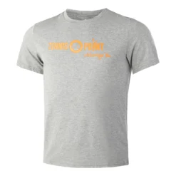 Tennis-Point Logo Maglietta Uomini - Grigio