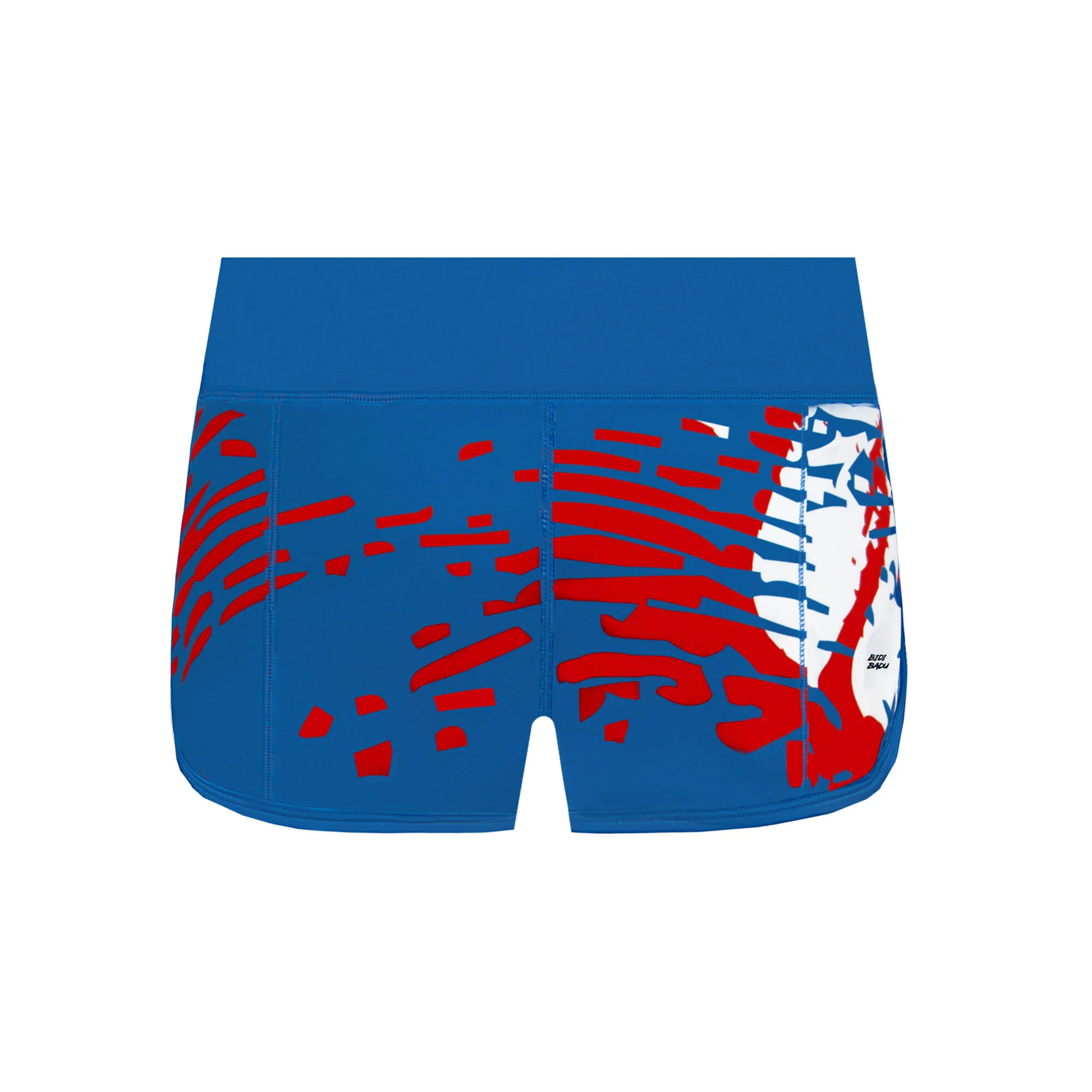 BIDI BADU Sua Tech 2in1 Pantaloncini Donna - Blu, Bianco - immagine 3